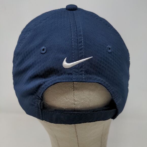 Nike Golf Men's Freckles Strapback Hat Blue OSFA Embroidered Logo - Picture 8 of 13